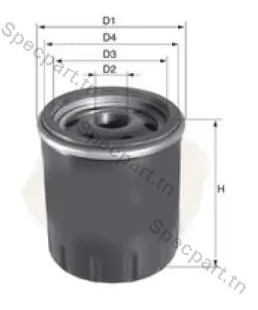 Filtre a huile Ford fiesta z416 SKODA / MAZDA
