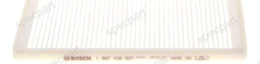 Filtre Habitacle BOSCH 1 987 432 027 RENAULT LAGUNA