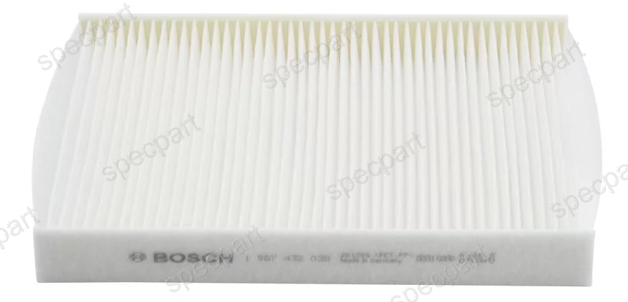 Filtre Habitacle BOSCH 1 987 432 038 OPEL / CHEVROLET