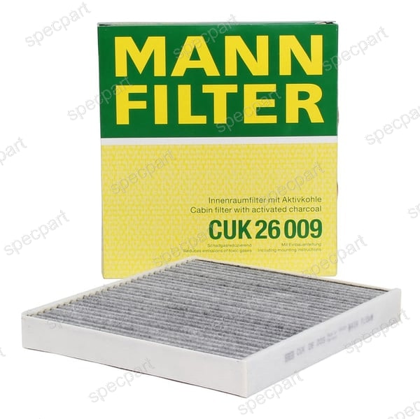 MANN FILTER Filtre Habitacle CUK 26 009 VW / AUDI / SKODA