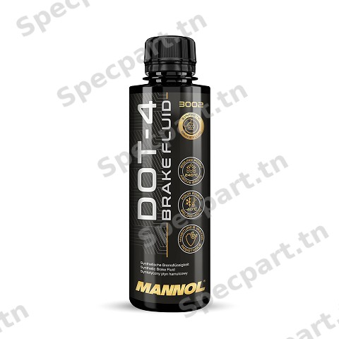 MANNOL Liquide de frein DOT-4 (450ml)
