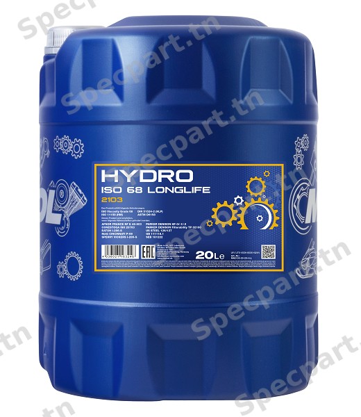 MANNOL Hydro ISO 68 Long life (20L)