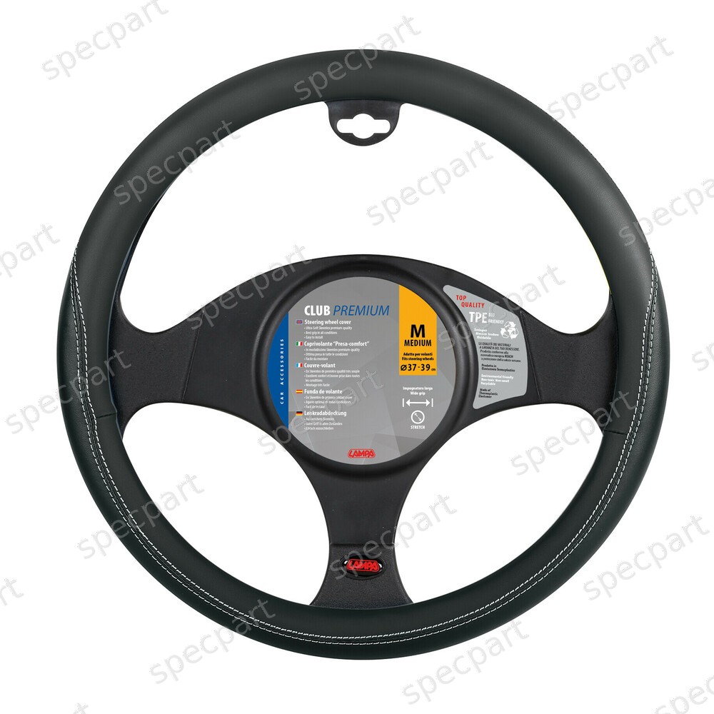 Club, couvre-volant en Skeentex – M – Ø 37/39 cm – Noir