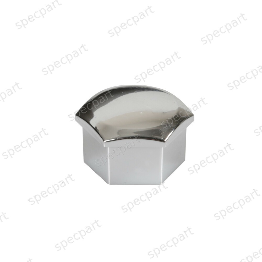 Chrome-Nut Caps, 20 couvre-boulons – Ø 17 et 19 mm