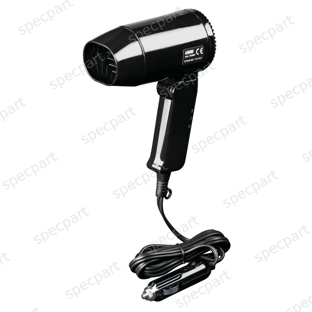 Hot-Air, sèche-cheveux et dégivreur pour allume-cigare 12V, 180W