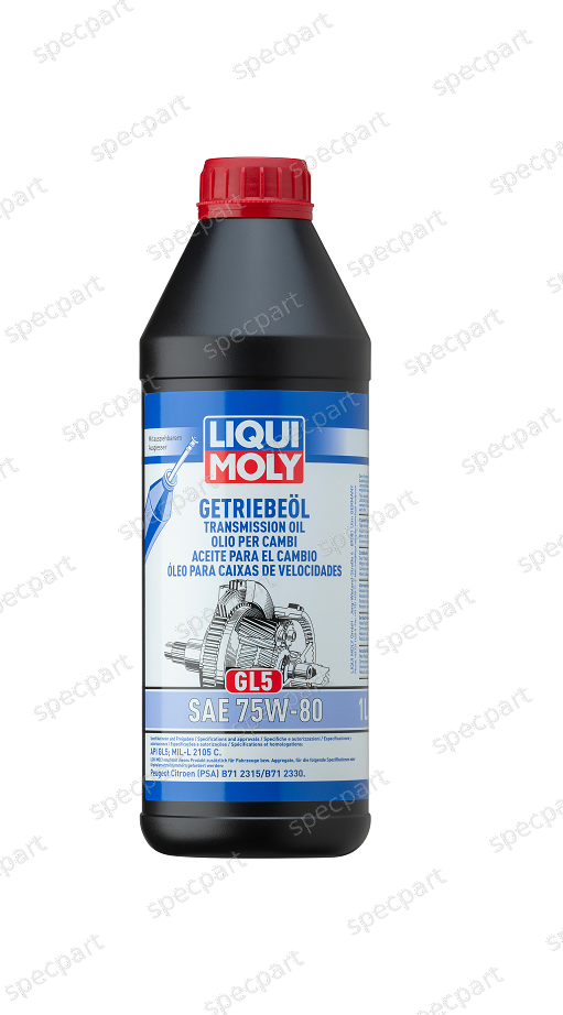 Liqui Moly Huile de boîte de vitesses (GL5) 75W-80 (1L)