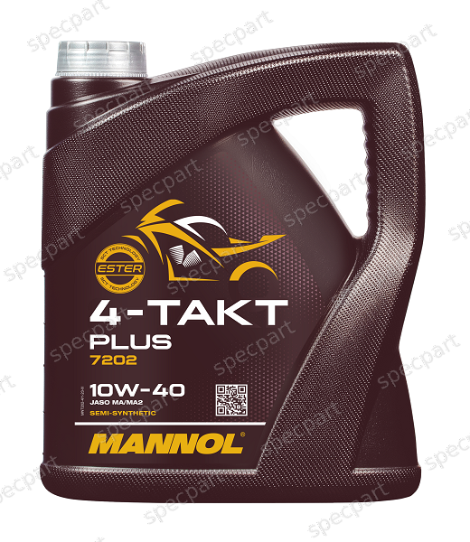 MANNOL Huile 4 temps Plus 10W-40 4L