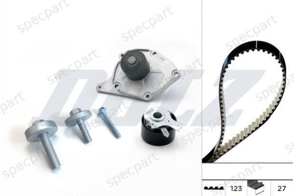 DOLZ KD004 (Kit de distribution + pompe à eau)