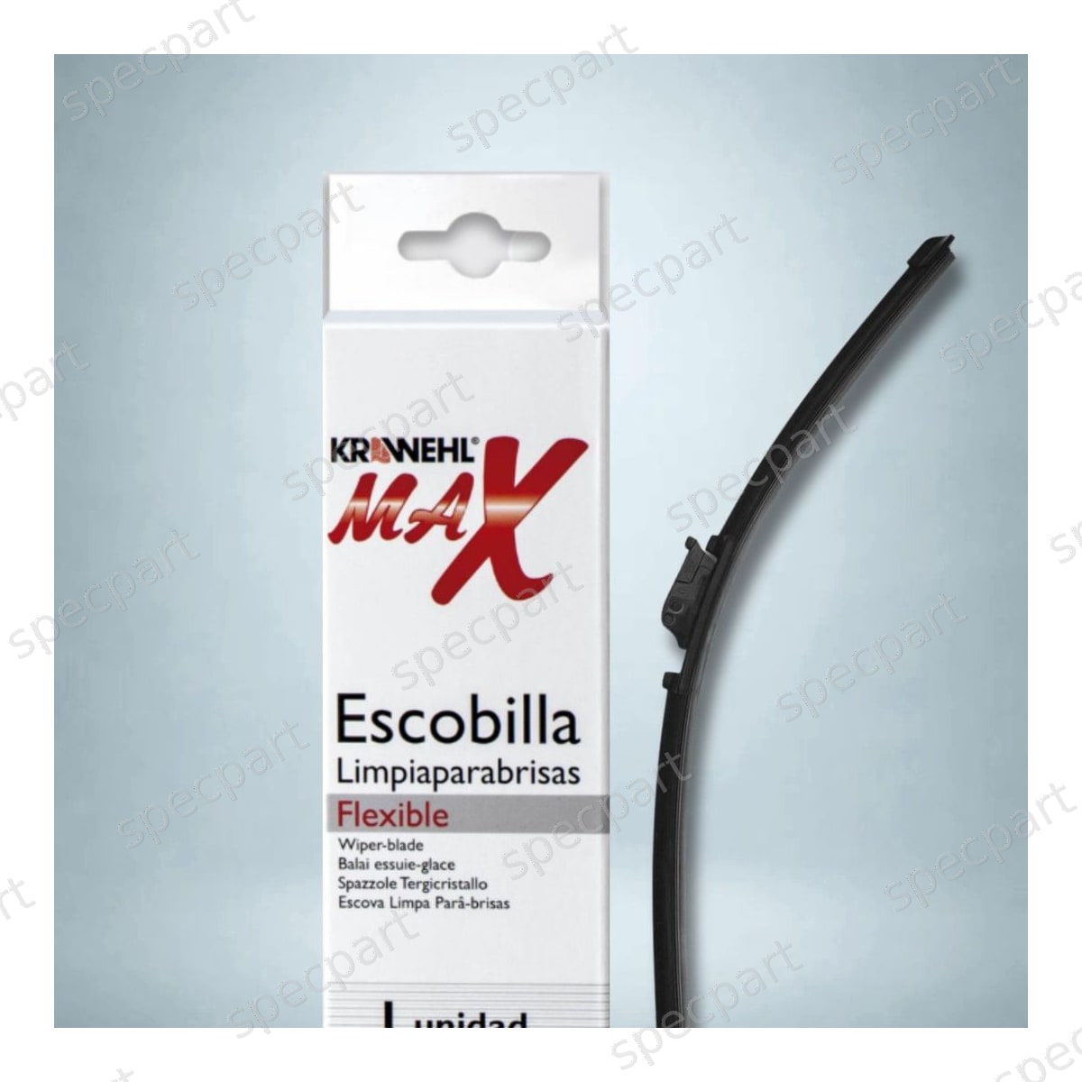 Balai d’Essuie-Glace Plat KRAWEHL MAX – 1 pc 60CM