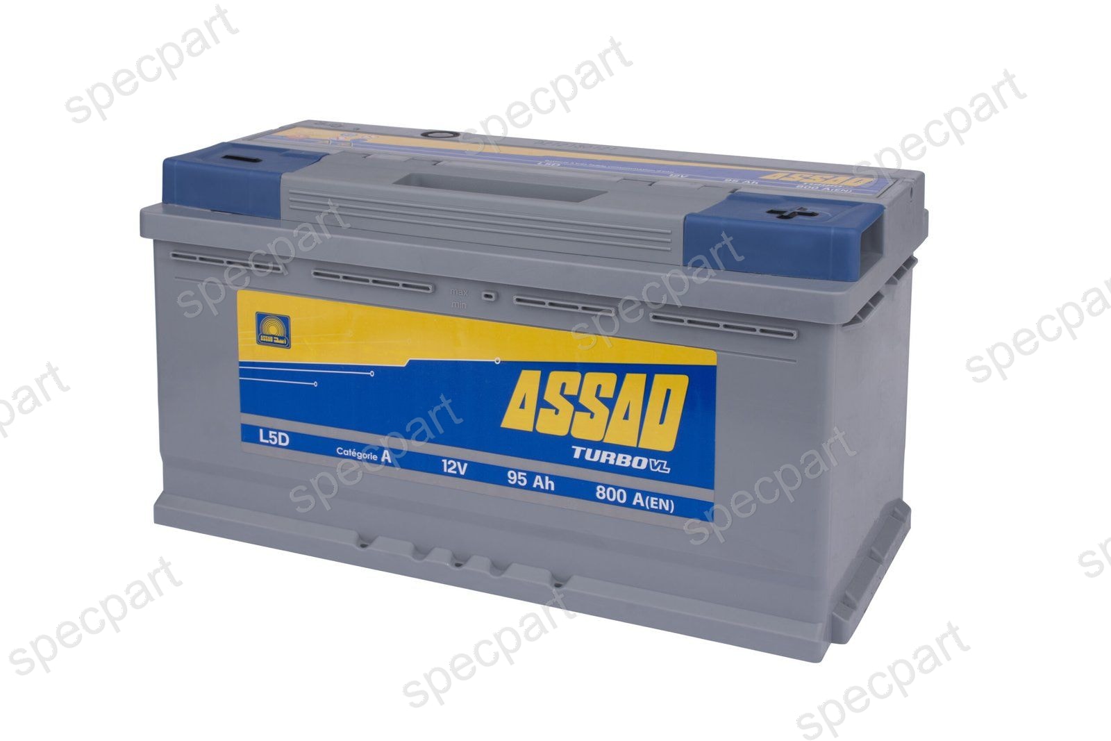 BATTERIE ASSAD 800A, 95AH, L5D