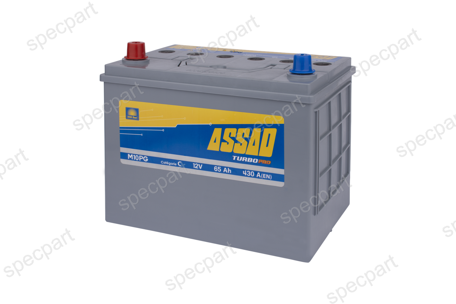 BATTERIE ASSAD TURBO PRO M10G 65AH 510A