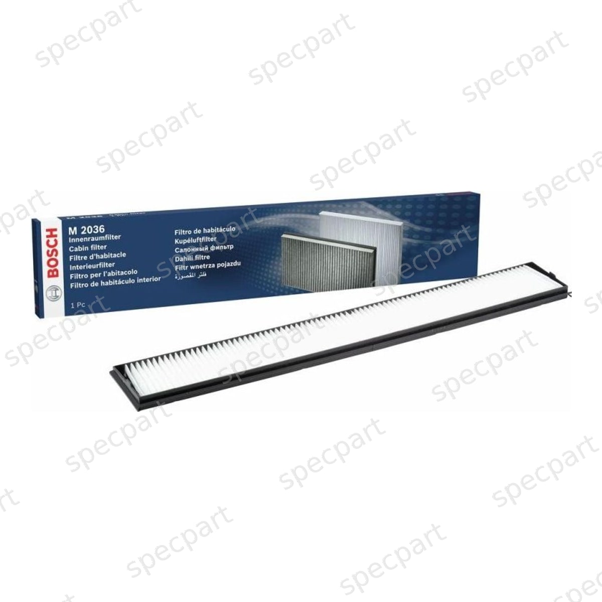 Filtre Habitacle BOSCH 1 987 432 036 BMW