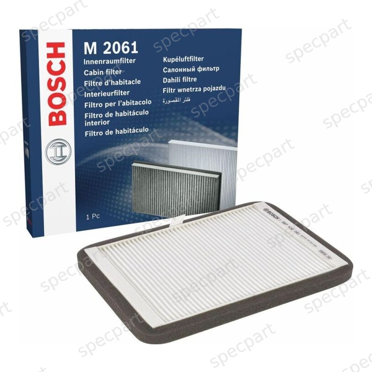 Filtre Habitacle BOSCH 1 987 432 061 RENAULT MEGANE
