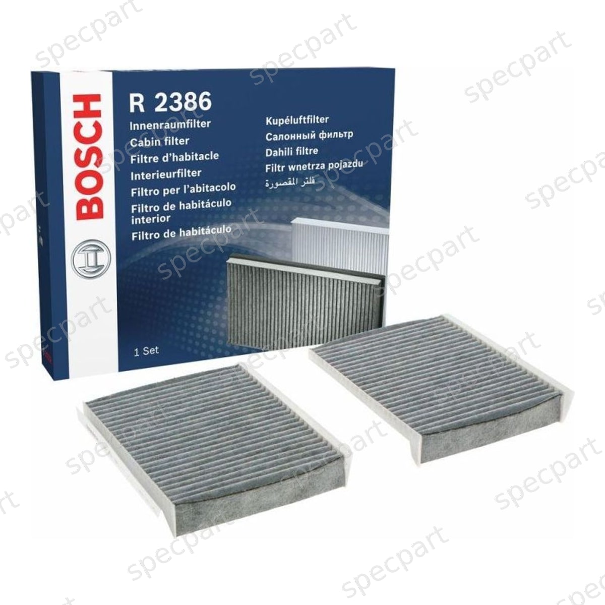 Filtre Habitacle BOSCH 1 987 432 386 ALFA ROMEO 156 SPORTWAGON / GT