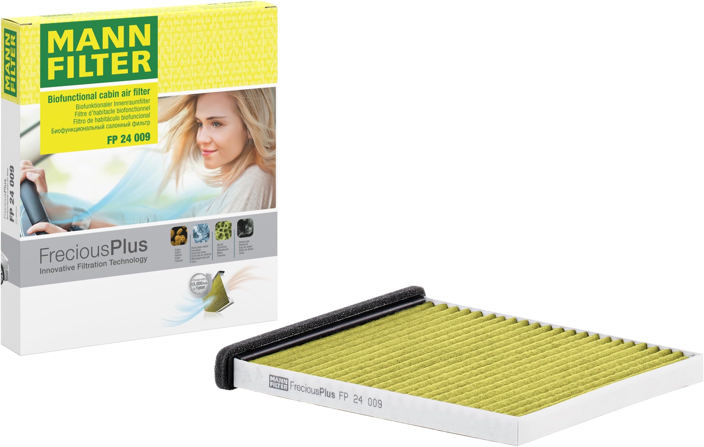 MANN FILTER CU 26 009 Filtre habitacle VW