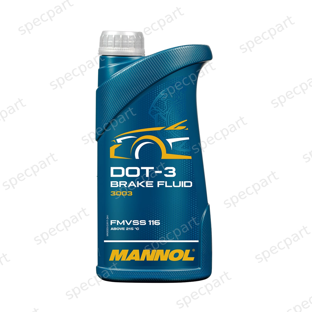 Mannol Liquide de frein  DOT-3 (0.5L)