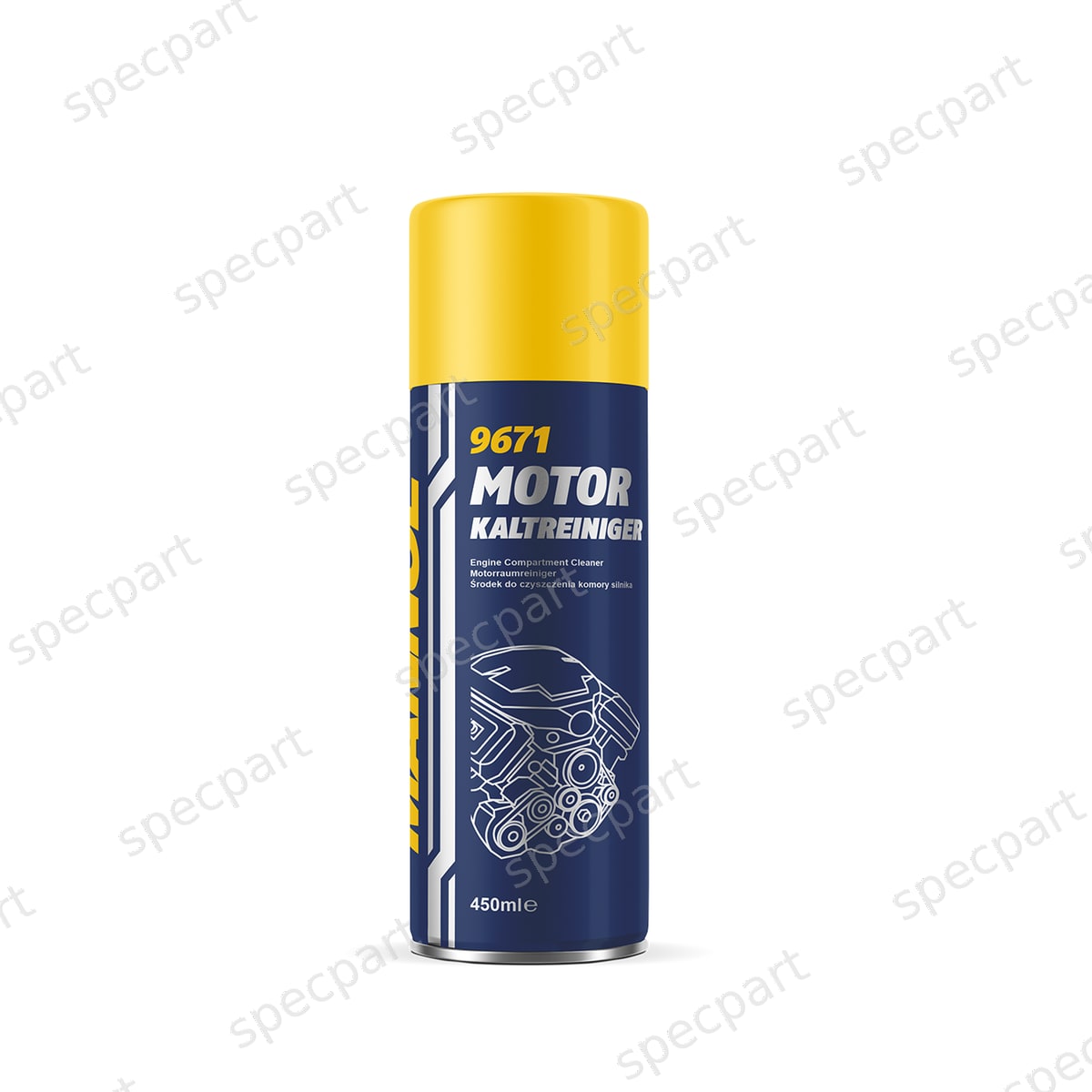 Mannol nettoyant Moteur spray (450ml)