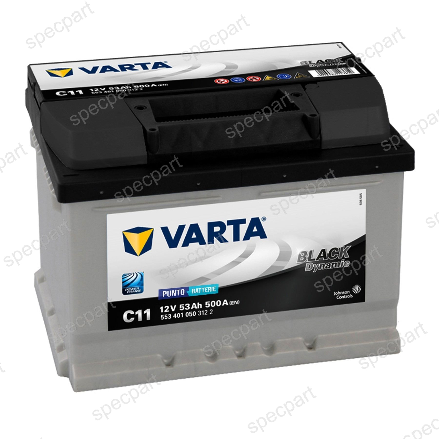 VARTA Black Dynamic C11 L2 53 Ah 500A