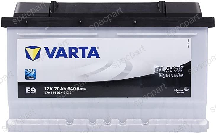 VARTA Black Dynamic E9 L3 70 Ah 640A