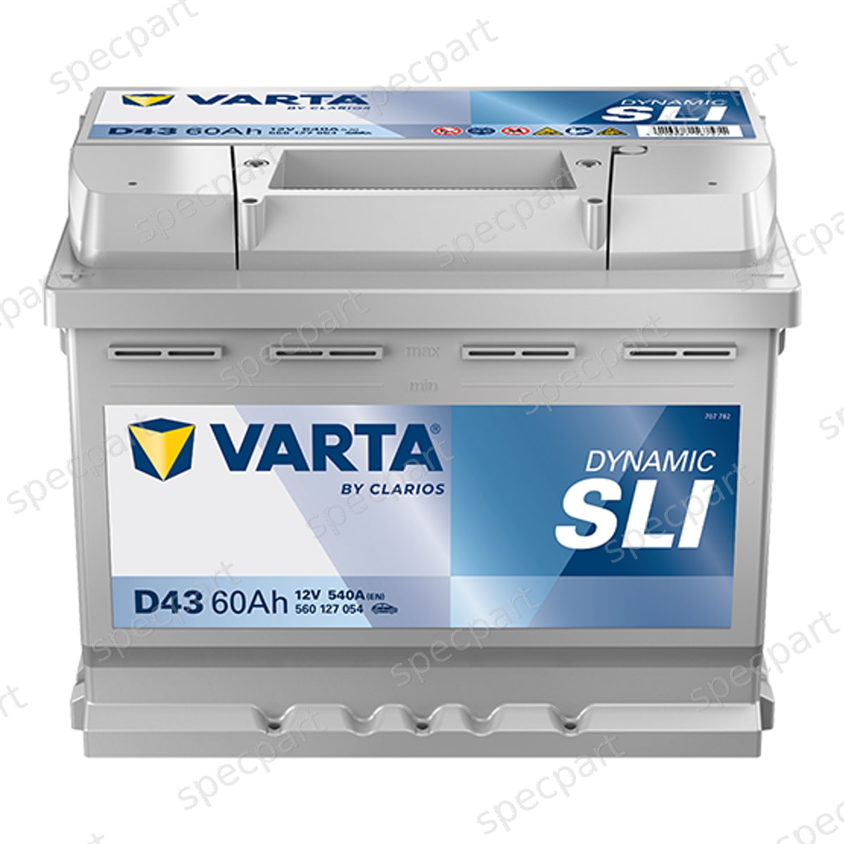 VARTA – Blue Dynamic D43 L2G 60 Ah 540A