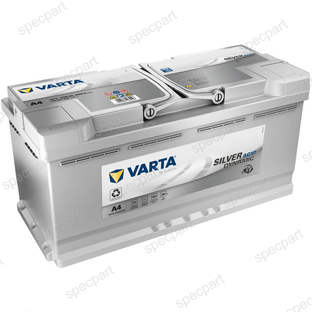 VARTA – Silver Dynamic AGM A4 L6 105 Ah 950A
