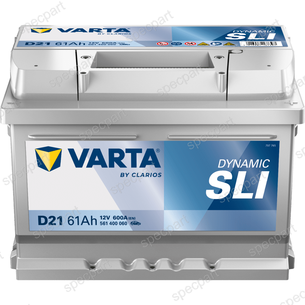 VARTA – Silver Dynamic D21 L2B 61 Ah 600A